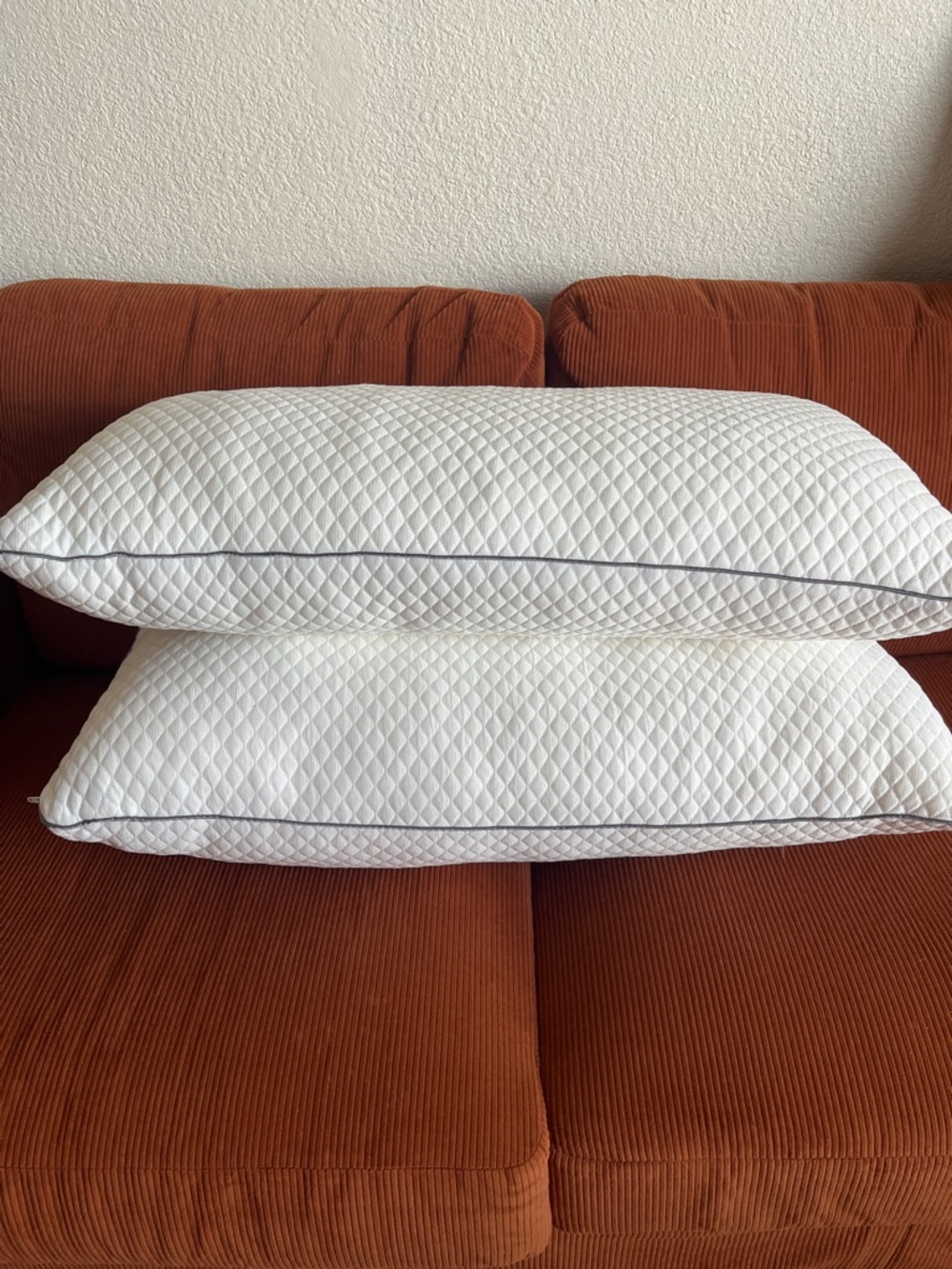 2 Brand new Nectar king size pillows